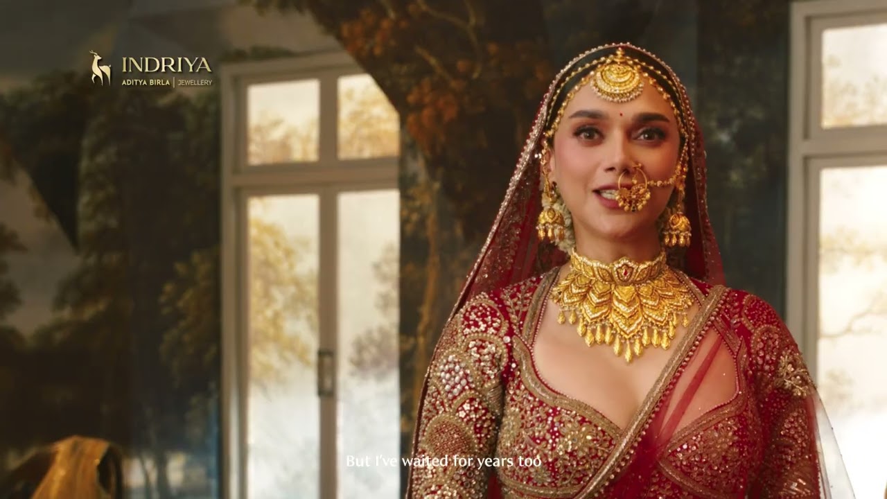 Aditi Rao Hydari becomes the bride of her dreams with Indriya's Bridal Collection