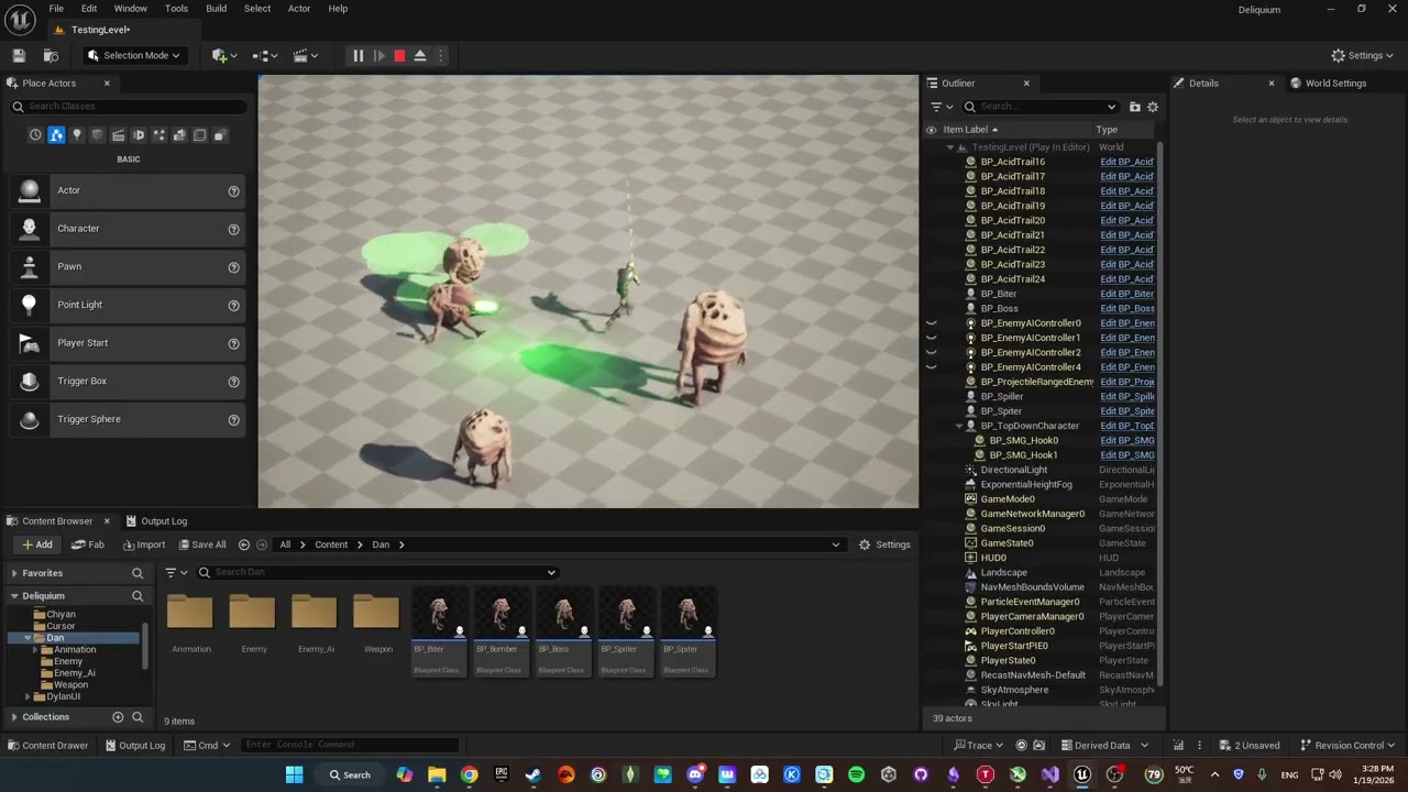 DELIQUIUM Version 2.0 - Enemies Overhaul (In Development)