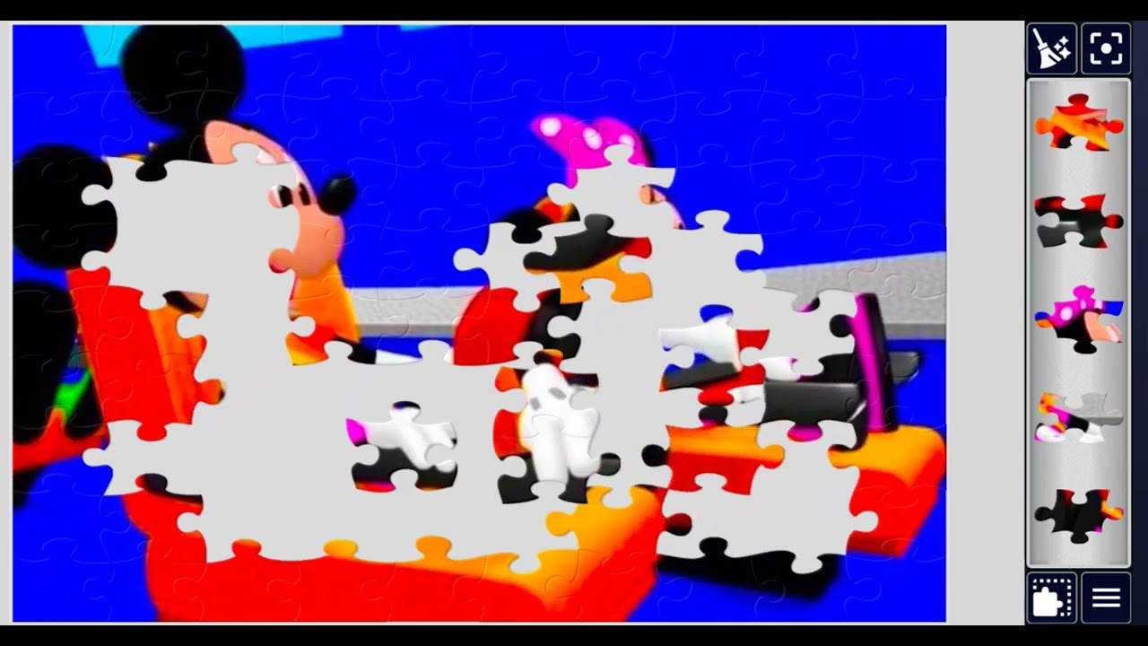 Mickey Mouse Clubhouse:Rocket Blast Off😲 📴 with Mickey Mouse🐭🎀💝and Friends//🧩🧩 jigsawpuzzlejourney🧩🧩