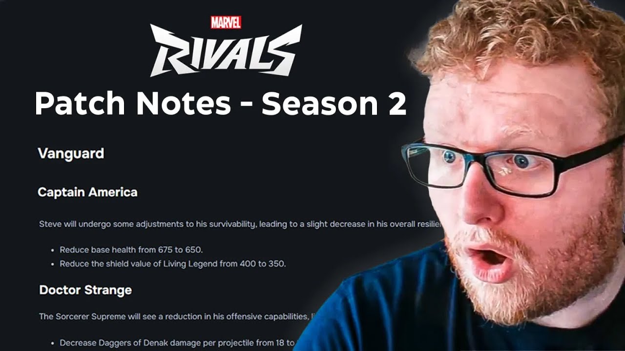 The Season 2 Patch Notes Are HERE (Marvel Rivals)