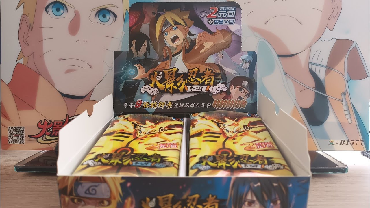 Apertura de Cartas de Naruto (Aliexpress) [Han Salido Varias Cartas Interesantes]