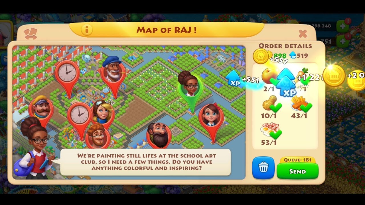 Township Gameplay Level 318 | Day in Township Mobile