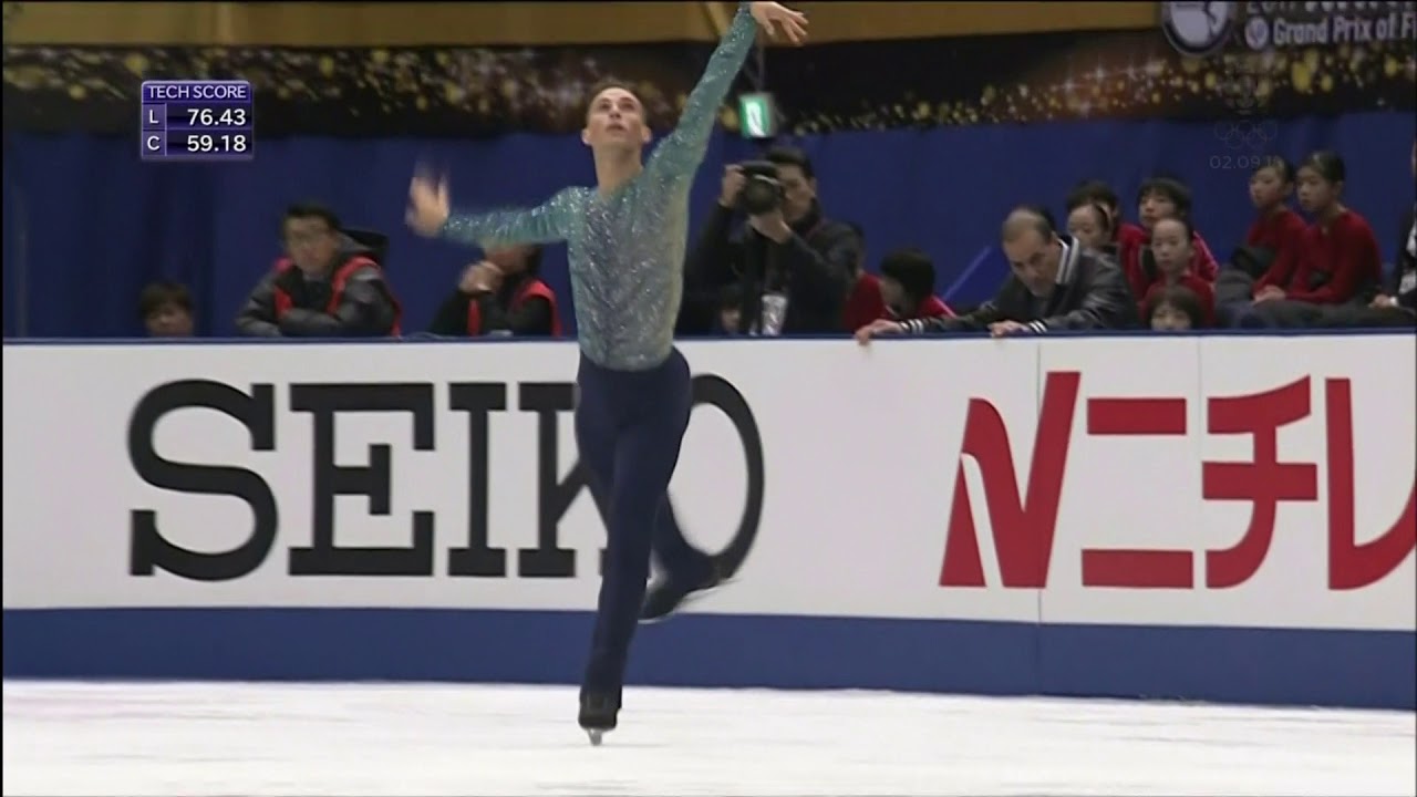 2017 NHK Rippon, Adam FS USA CBC