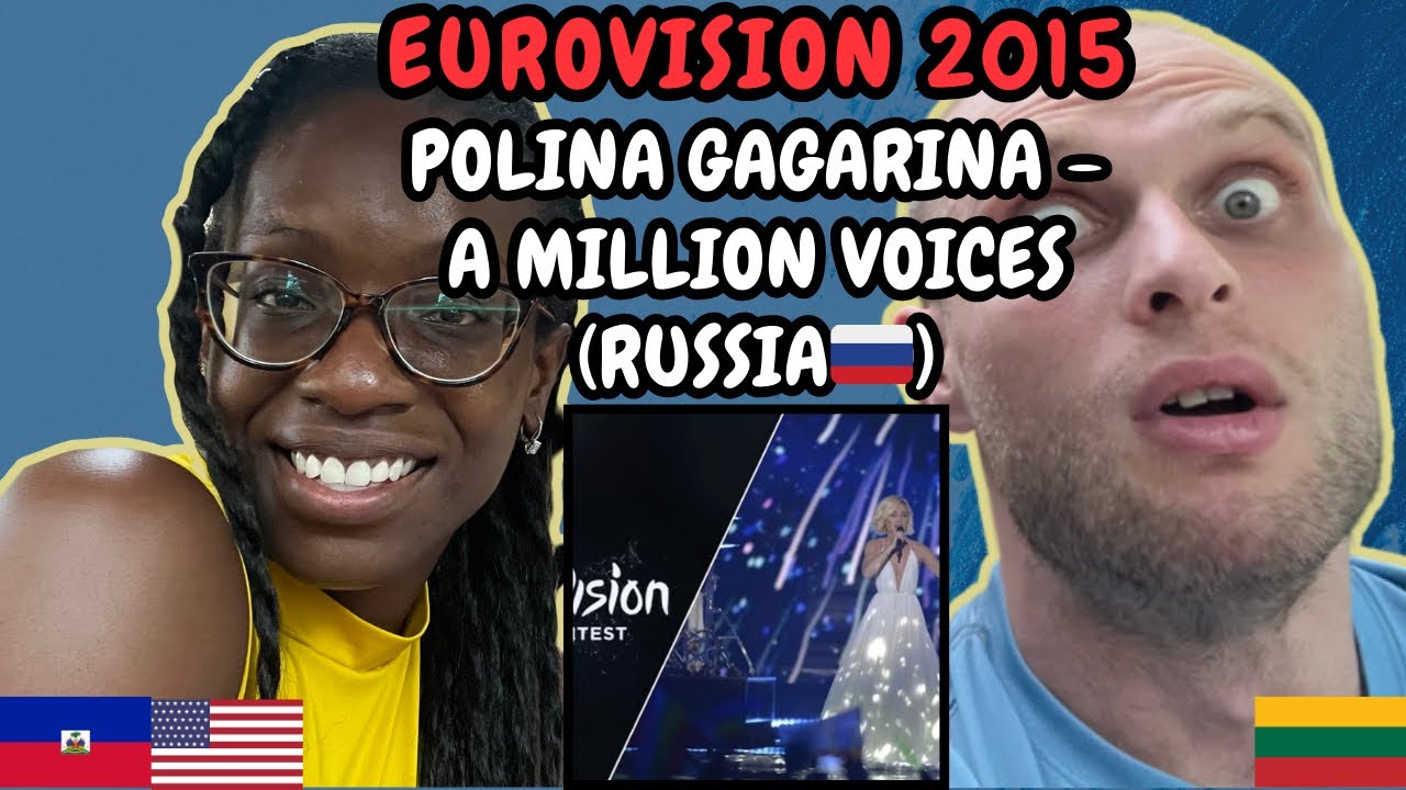 REACTION TO Polina Gagarina - A Million Voices (Russia 🇷🇺 Eurovision 2015) | FIRST TIME HEARING