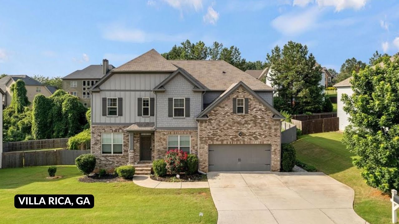 Luxury Home Tour in Villa Rica, GA | $745,000 | 7 Beds | 5 Baths | Pool | Gym | 2 Kitchens