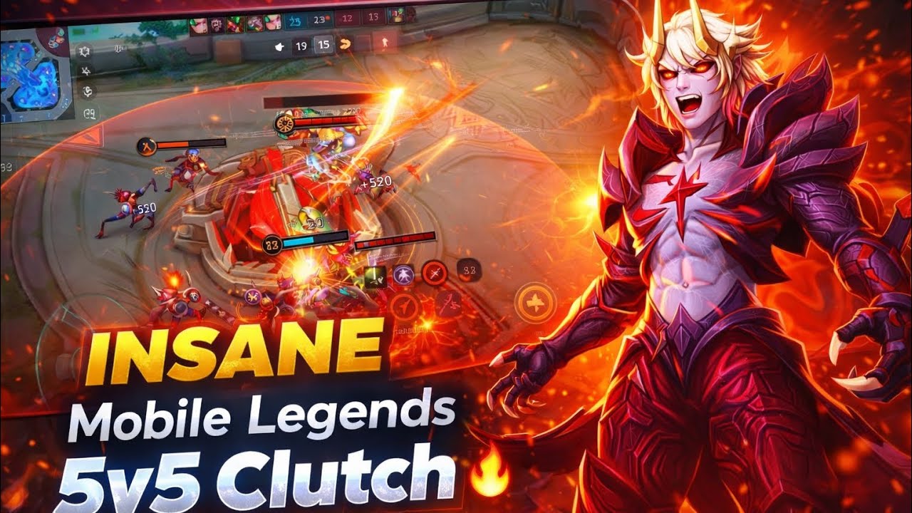 INSANE Mobile Legends 5v5 Clutch 🔥