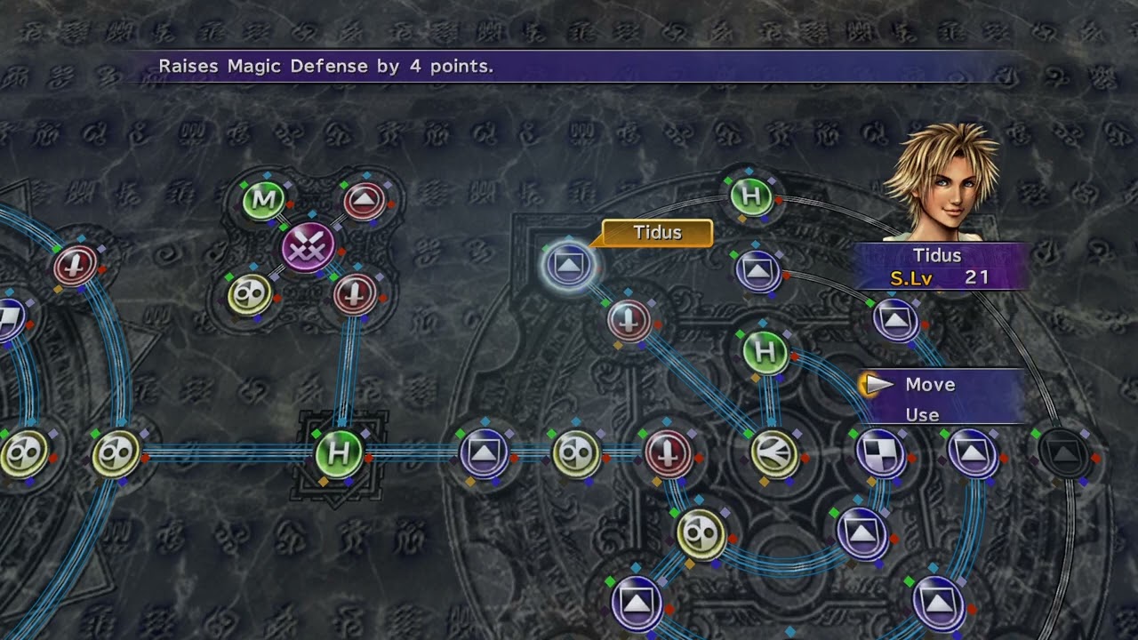 FFX   258   Tidus sphere grid