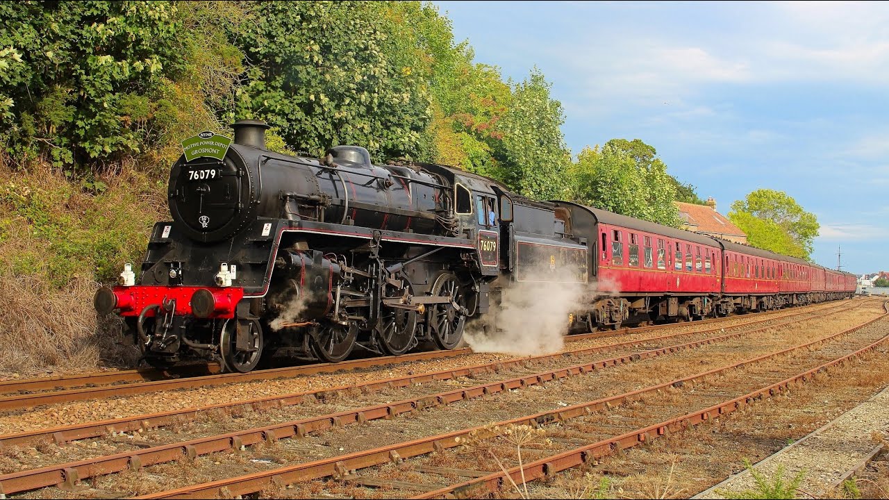 BR 76079 at Whitby | North Yorkshire Moors Railway | 2022 Steam Gala (Part 5)