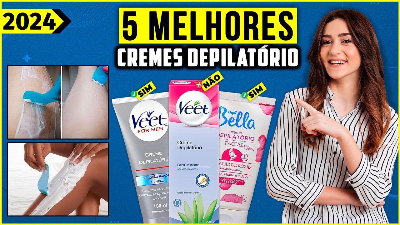 Os 5 Melhores Cremes Depilatórios Em 2024!