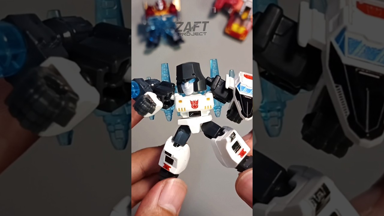 Shattered Glass Megatron | Blokees Transformers Defender Version 04 BlindBox Action Figure Unboxing