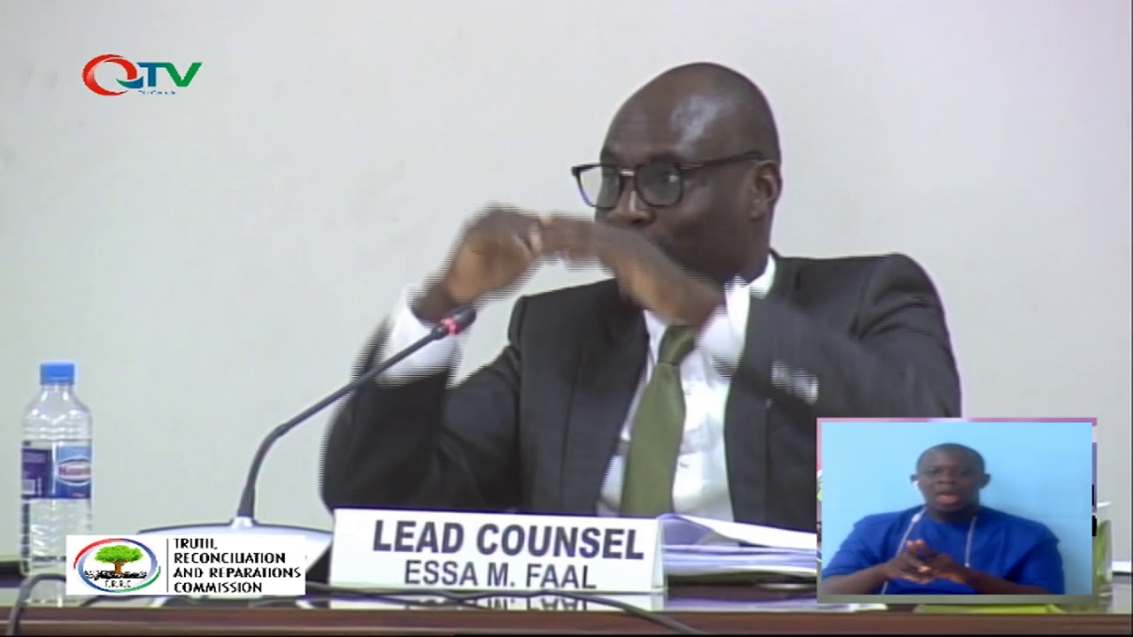 OUSMAN SOWE (DG NIA) TRRC  6.01.2021