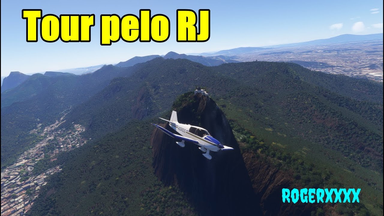 Voo de Turismo por Rio de Janeiro Flight Simulator 2024 - Voo Livre✈️