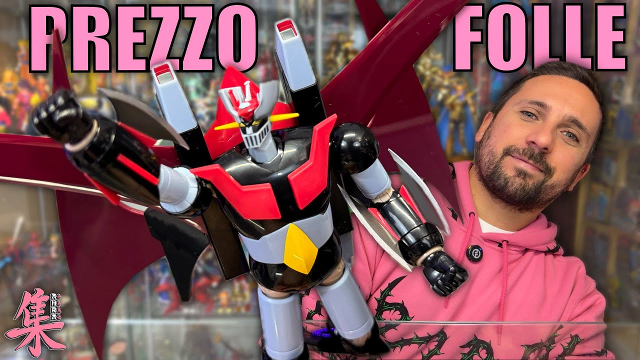 PREZZO FOLLE - Robot Spirits Side Mazinger X & Jet Scrander Grendizer U Deluxe Action Figure Bandai