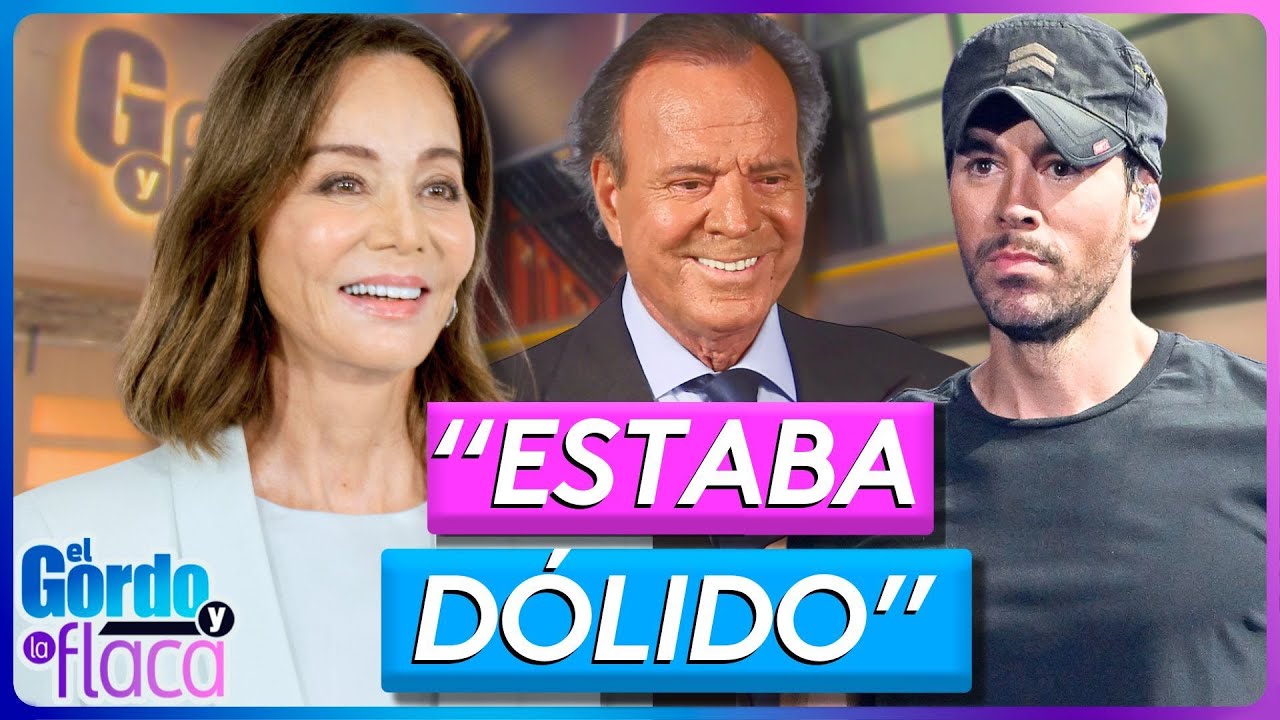 Isabel Preysler revela pelea entre Julio y Enrique Iglesias en su libro | El Gordo y La Flaca