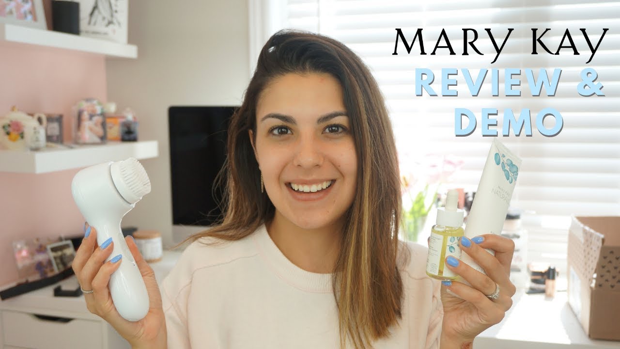 NEW Mary Kay Naturally Skincare Line & Skinvigorate Sonic Skin Care System | REVIEW & DEMO