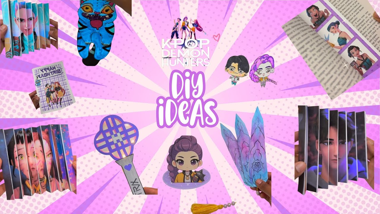 17 забавных идей подарков для охотников на демонов в стиле K-pop своими руками | Потрясающие лайф...