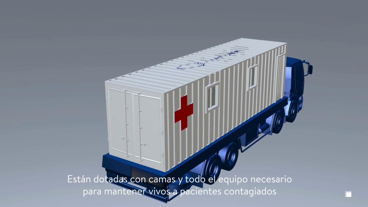 Diseño de Hospital en Contenedores para atender emergencia Covid 19