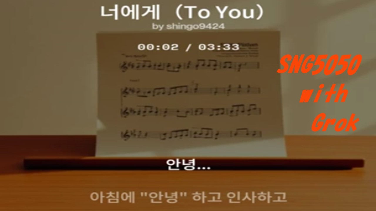 너에게（To You）