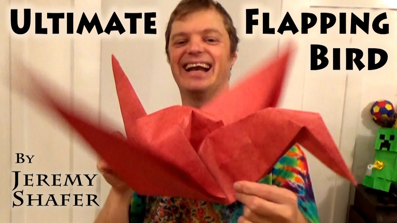 Ultimate Flapping Bird - Giant Origami!