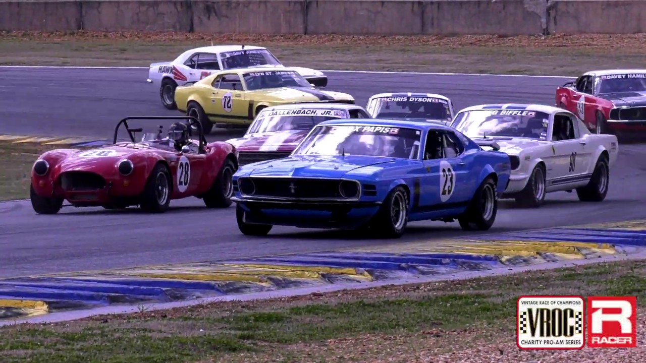 Peter Dolan 1st lap of the VROC race from Road Atlanta