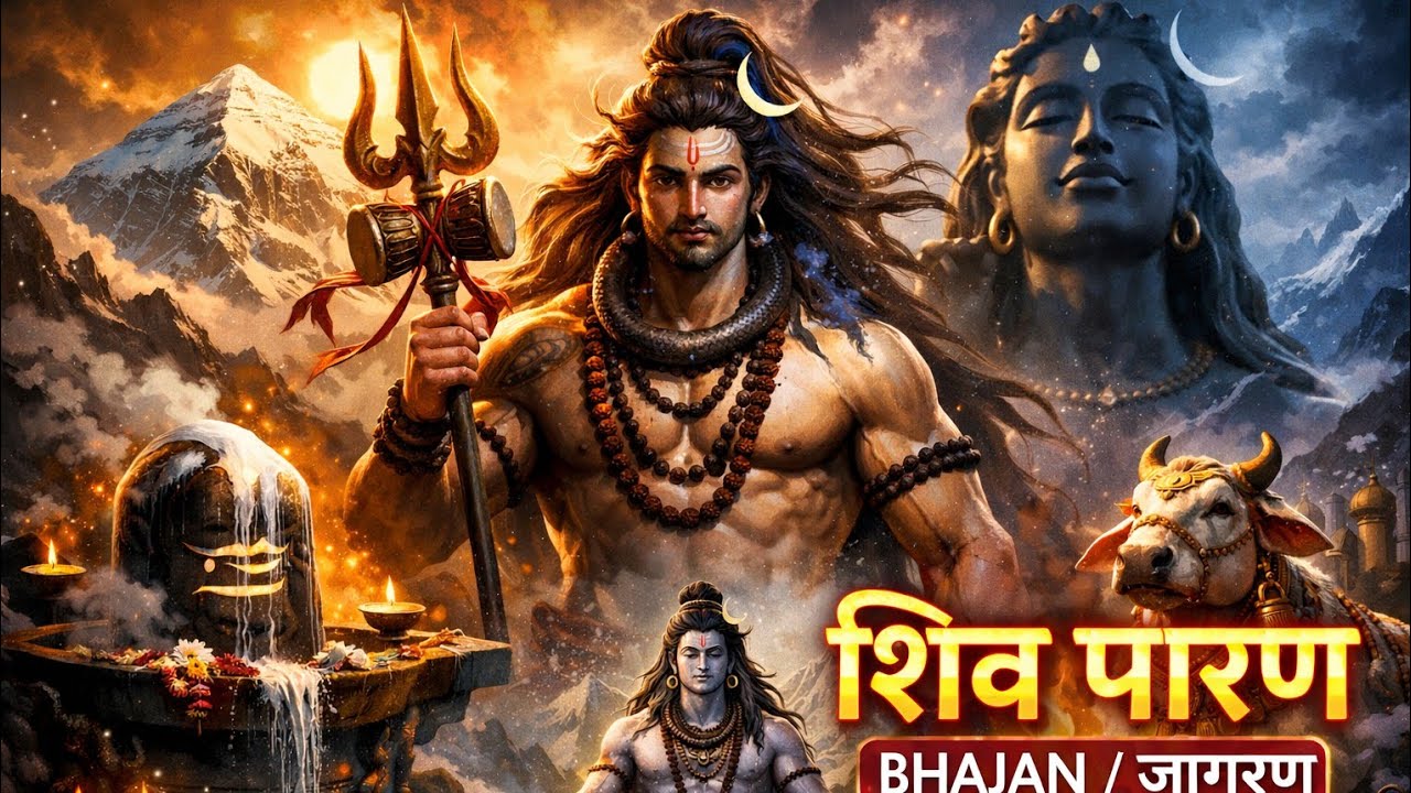 शिव पारण: महादेव की कृपा पाएं | हर हर महादेव जागरण भजन 