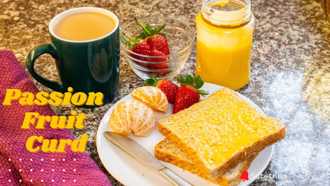 How to level up your BREAKFAST: PASSION CURD RECIPE