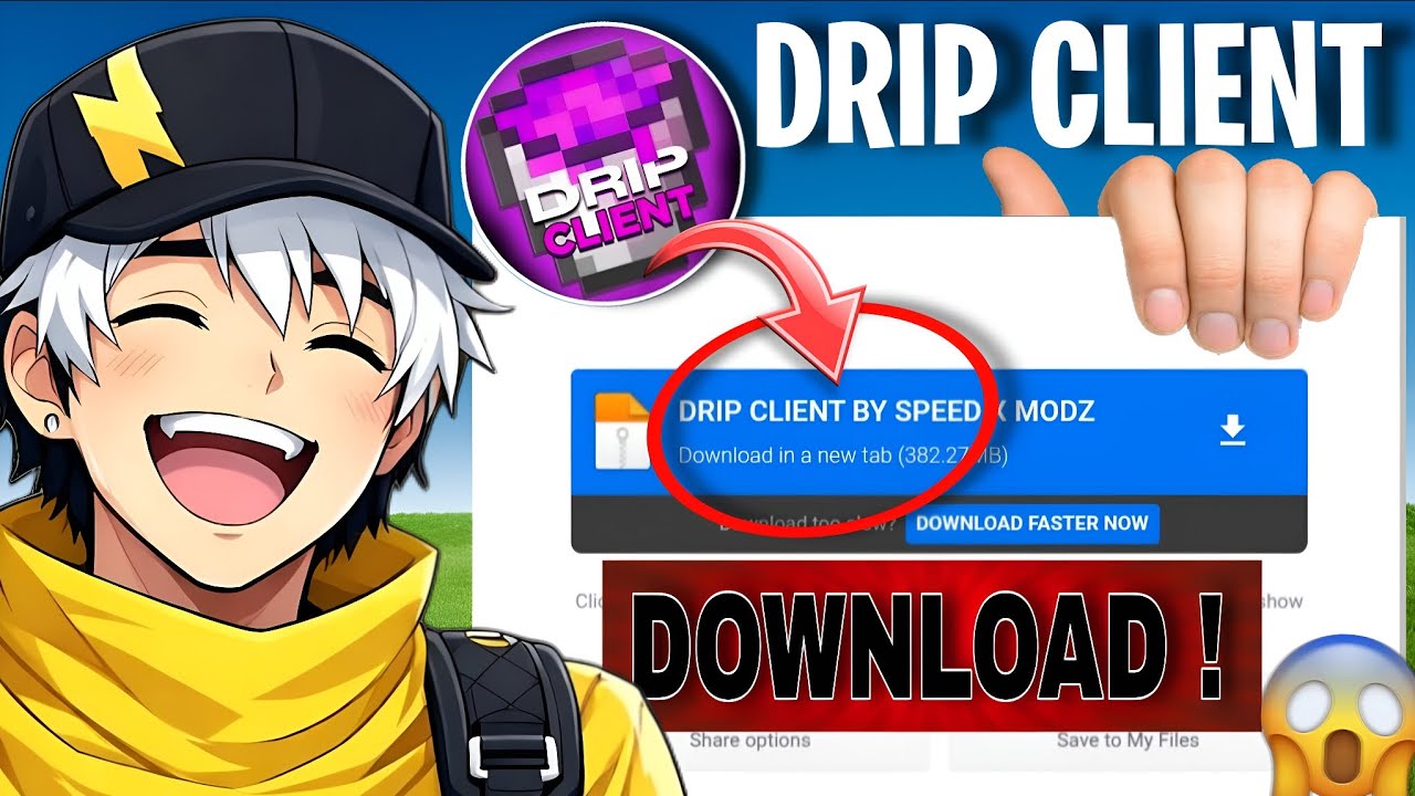 DRIP CLIENT Mod Menu Download & TESTED ( id ban? ) 100% WORKING ? 😱