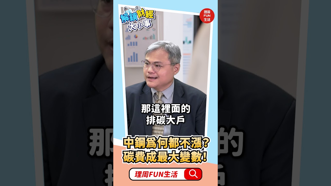 中鋼都不漲？碳費來了！高碳排傳產要小心了！