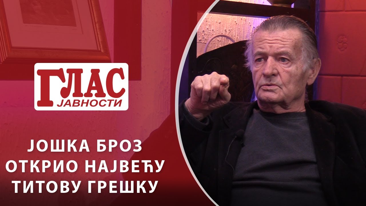JOŠKA BROZ OTKRIO NAJVEĆU TITOVU GREŠKU
