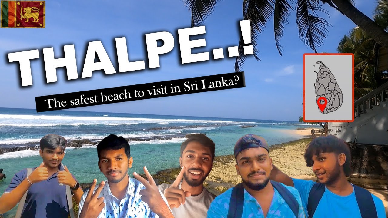 Thalpe Beach 🏝 📍 -  Sri Lanka's Down South Gem! | Galle Fort | Travel Vlog | Sri Lankan beaches