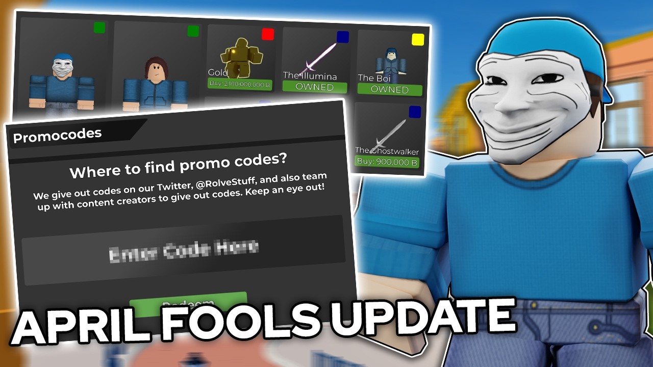 ОБНОВЛЕНИЕ НА ПЕРВОЕ АПРЕЛЯ 2025 | НОВЫЙ КОД, НОВЫЙ МАГАЗИН... (Roblox Arsenal)