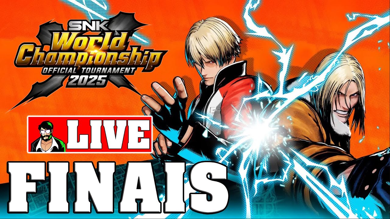SNK WORLD CHAMPIONSHIP 2025, FINAIS, AO VIVO! FATAL FURY COTW, KOF 15, SAMURAI SHODOWN E AOF3!