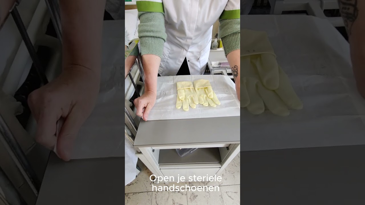 Steriel vervangen van een PEG sonde