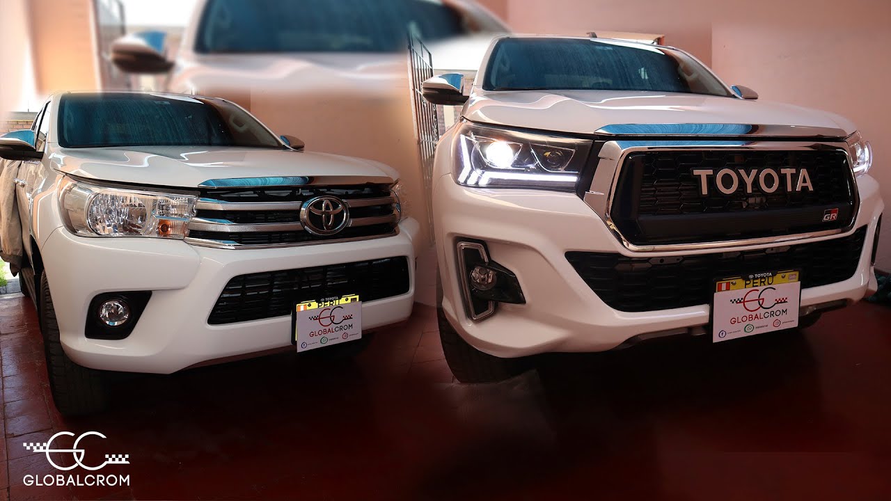 CONVERSION TOYOTA HILUX 2020 A TOYOTA ROCCO GAZOO RACING