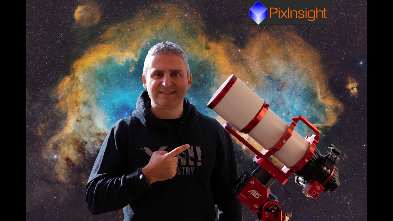 Pixinsight Tutorial SHO con camera Osc