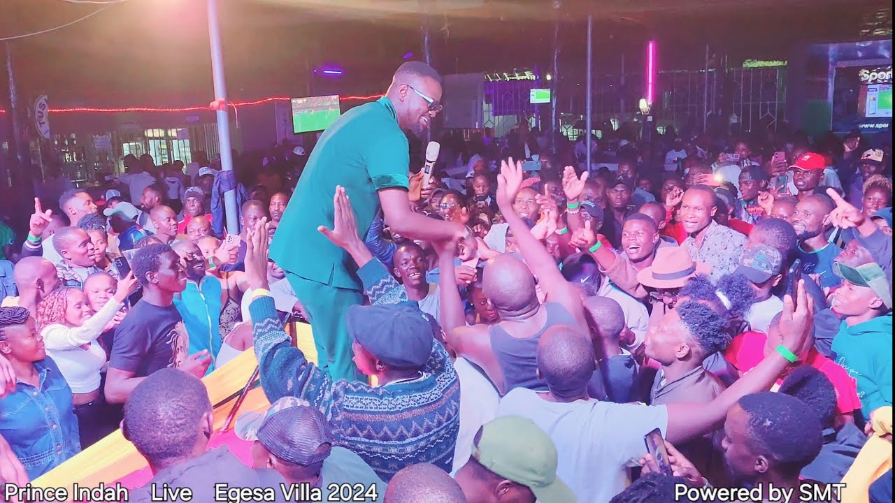 Prince Indah Big Reception at Egesa 2024 || Singing Favorite 