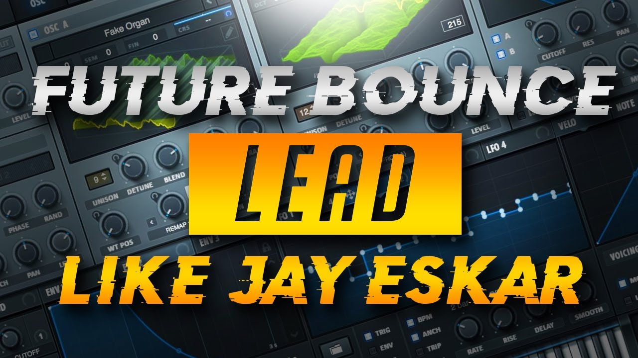 How To Make Future Bounce Lead Like Jay Eskar in Serum | Sound Design Tutorial | Free Preset