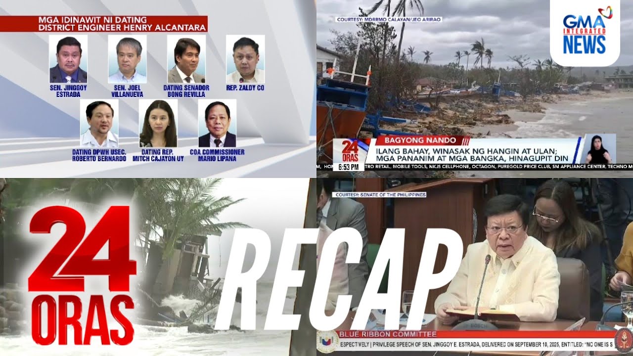 24 Oras: (Part 1) Jinggoy Estrada, Joel Villanueva, Bong Revilla, at Zaldy Co, kabilang sa..., atbp.