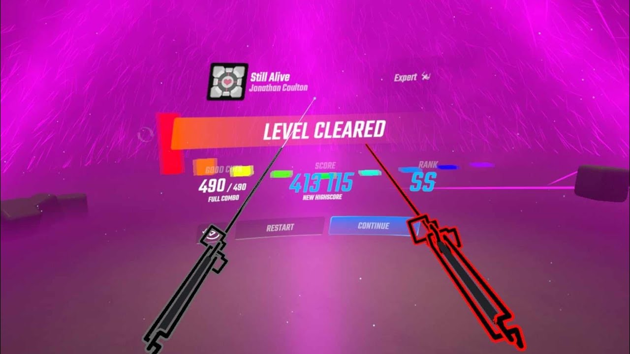 Modded Beatsaber But I Keep Changing The Models.