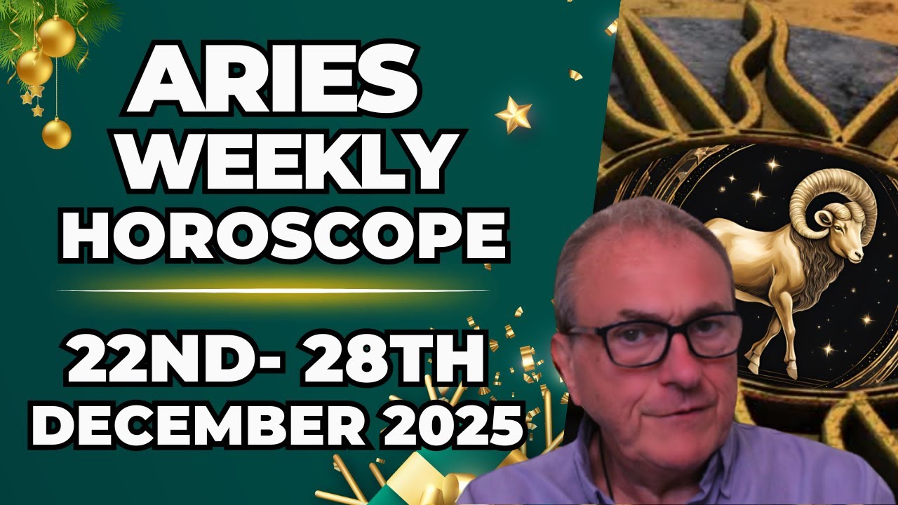 Aries Weekly Horoscope ♈ Dec 22&ndash;28, 2025 | Patrick Arundell Astrology