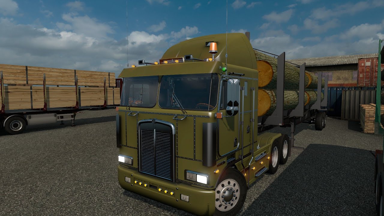 Kenworth K100 v 5.0 ETS 2 v.1.17..