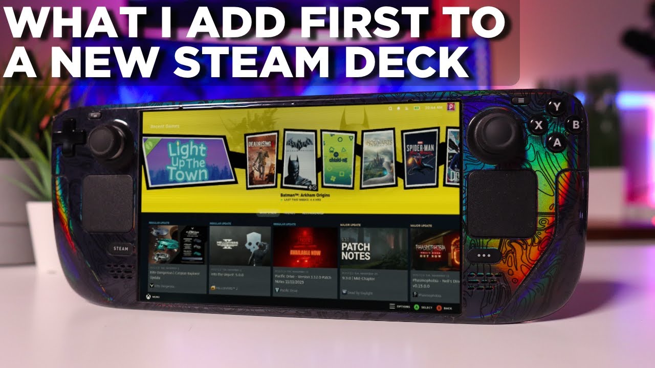 Что я добавляю в первую очередь в новую папку Steam (приложения, плагины, игры и т. д.)