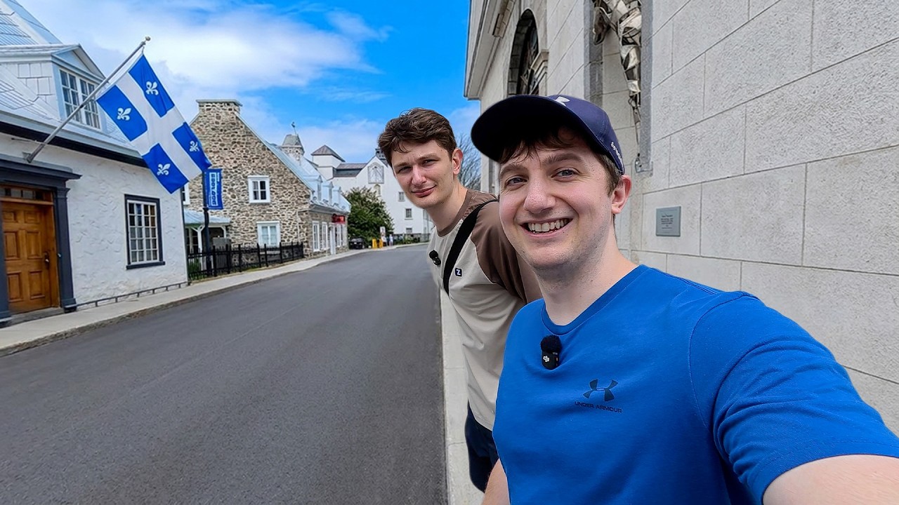 We Spent a Day Driving Across French-Canada! (Quebec) 🇨🇦