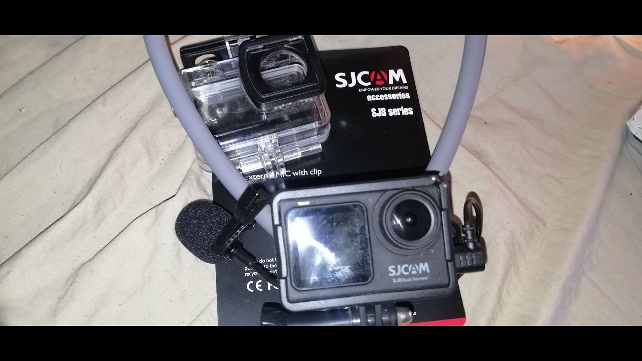 SJ8 External Mic FIRST TEST Neck Mount RIDE TO Assisi Poultry Pet Supply and Buddy's Kakarong