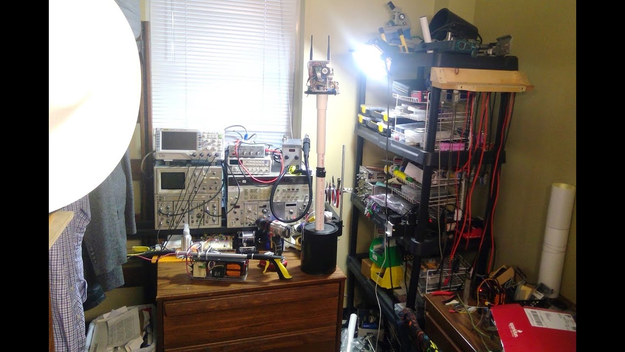 Georgia Tech Dorm Room Electronics Lab Tour Apr 2021