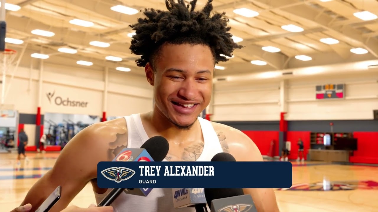 Trey Alexander on joining New Orleans, Jeremiah Fears | 2025 NBA Summer League