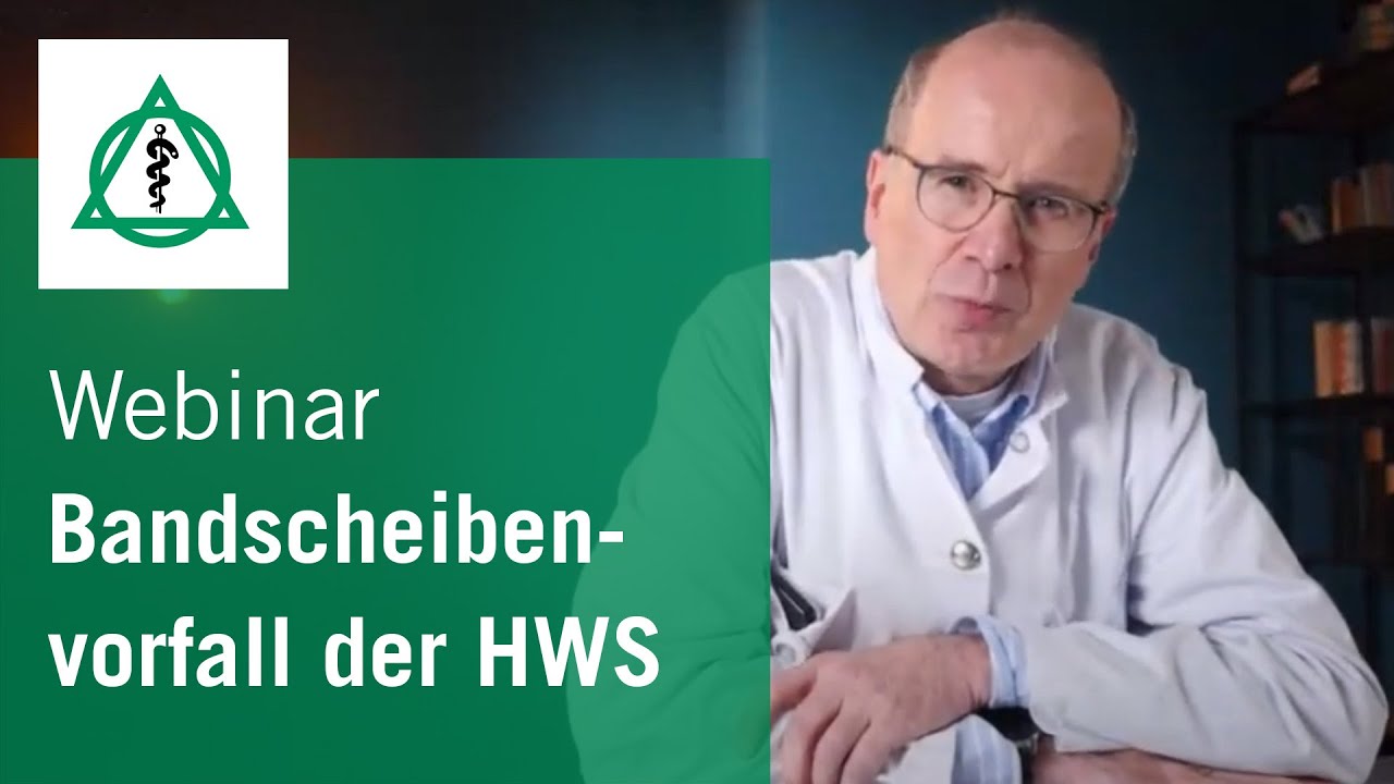 Bandscheibenvorfälle der Halswirbelsäule - Webinar | Asklepios