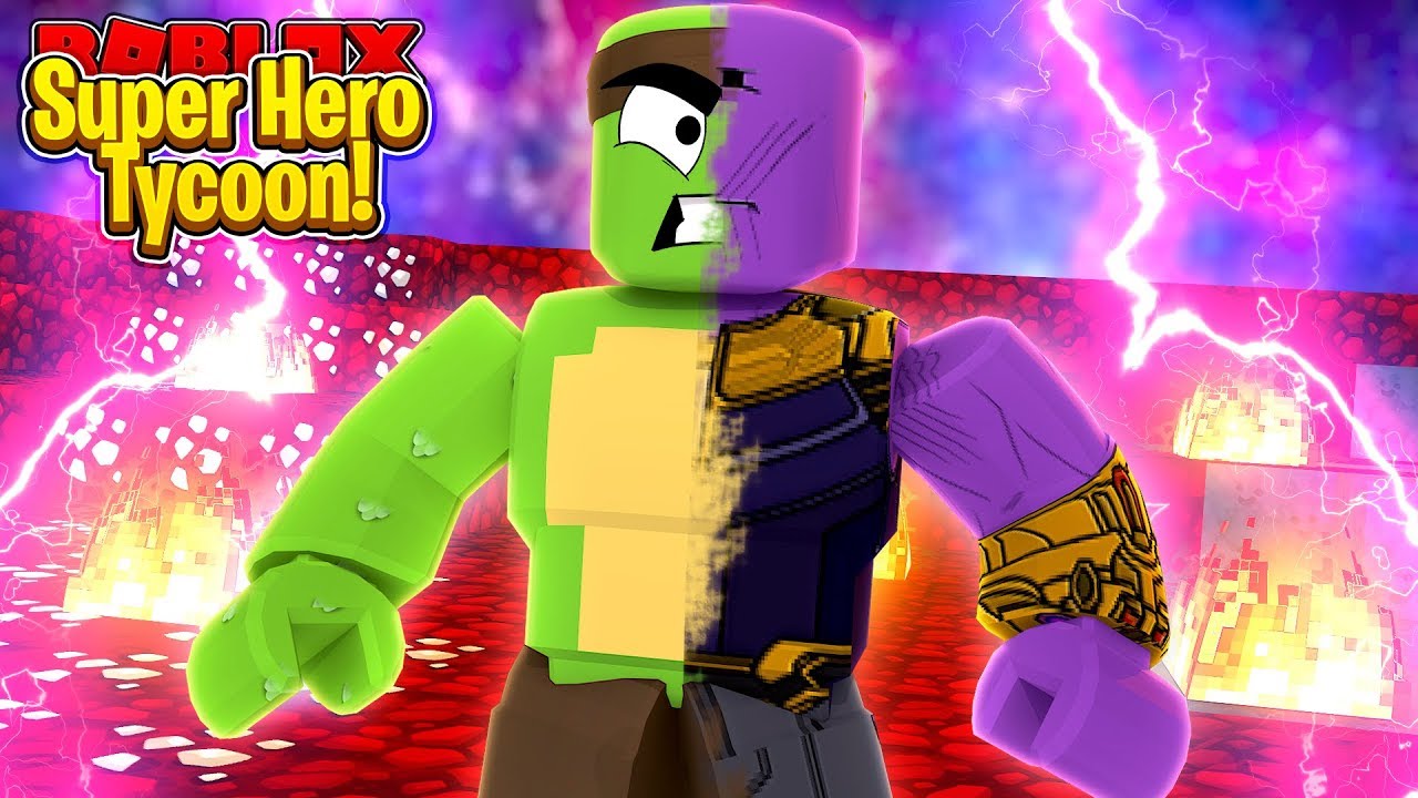 BECOMING THANOS IN ROBLOX!