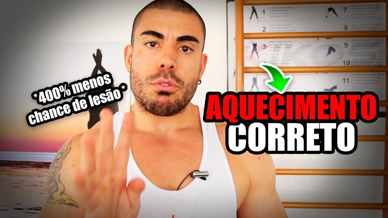 Como fazer aquecimento para musculação
