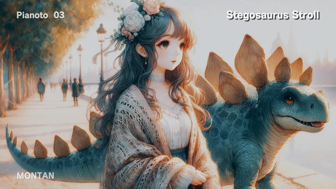 ピアノをメインにしたジャズティストの心地よい音楽  Pianoto03,Stegosaurus Stroll ステゴサウルスの散歩道,MONTAN